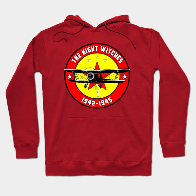 THE NIGHT WITCHES OF WW2 Hoodie by theanomalius_merch